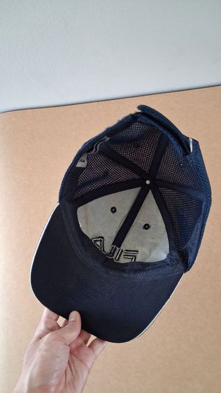 หมวกแก๊ป FILA สีกรมท่า เนื้อตาข่ายเส้นใย poly รูปที่ 9