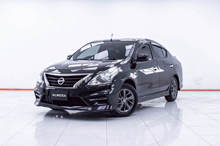 รถ Nissan Almera 1.2 E Sportech สี ดำ