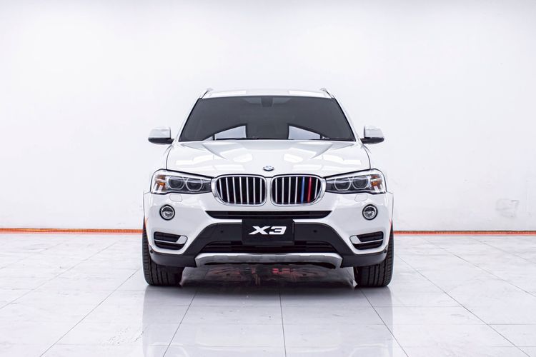 BMW X3 2015 2.0 xDrive20d Highline 4WD Utility-car ดีเซล ไม่ติดแก๊ส เกียร์อัตโนมัติ ขาว รูปที่ 4