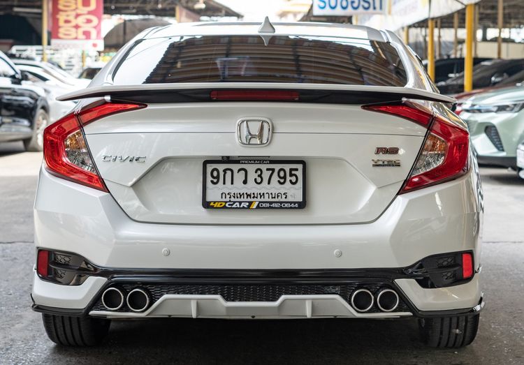 Honda Civic 2020 1.5 Turbo Sedan เบนซิน ไม่ติดแก๊ส เกียร์อัตโนมัติ ขาว รูปที่ 4