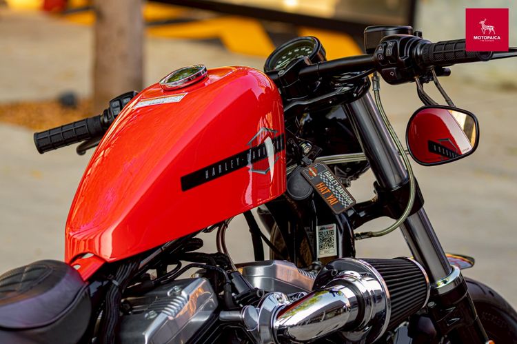 Harley Davidson Sportster48 Stage1 ปี2020 สีส้มหายาก วิ่ง7,000Mi. รูปที่ 14