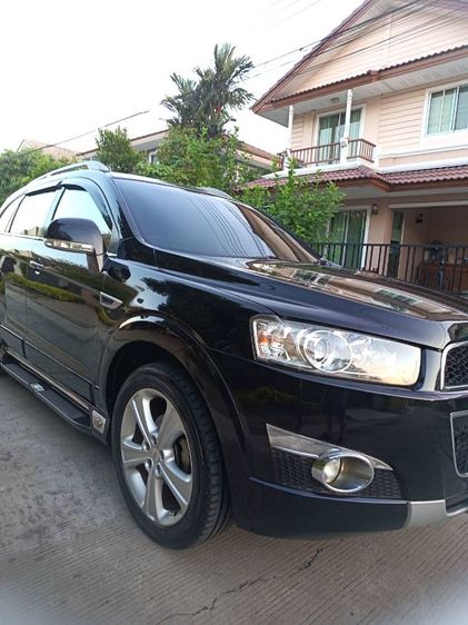 Chevrolet Captiva 2012 2.0 LTZ 4WD Van ดีเซล เกียร์อัตโนมัติ ดำ รูปที่ 4