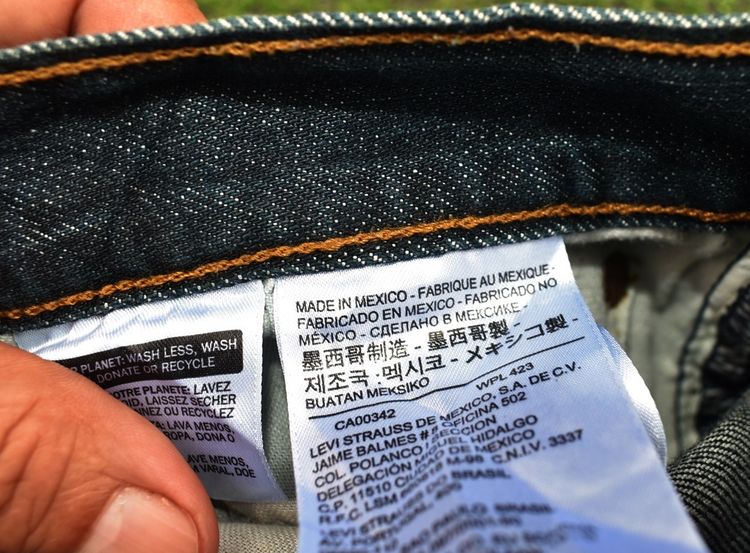 Levis 501เอว 34 รูปที่ 6