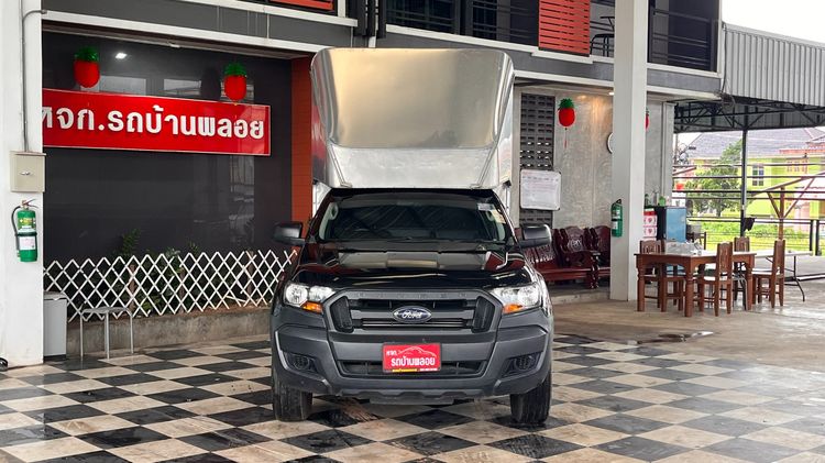 Ford Ranger 2019 2.2 XL Pickup ดีเซล ไม่ติดแก๊ส เกียร์ธรรมดา ดำ รูปที่ 2