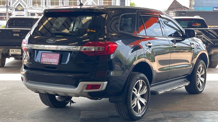 Ford Everest 2019 2.2 Titanium+ Utility-car ดีเซล ไม่ติดแก๊ส เกียร์อัตโนมัติ ดำ รูปที่ 4