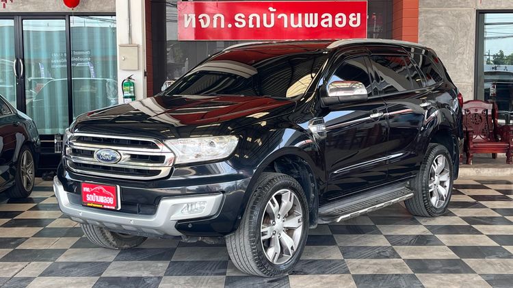 รถ Ford Everest 2.2 Titanium+ สี ดำ