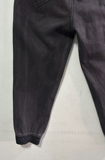 🌈👖กางเกงยีนส์ดำผ้าฟอก (Washed Denim) 👉สไตล์ลำลองเกาหลี🌈 รูปที่ 4