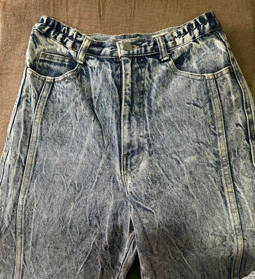🌈👖กางเกงยีนส์ผ้าฟอก (Washed Denim) แท้💯👉งานญี่ปุ่น💯🌈 รูปที่ 4