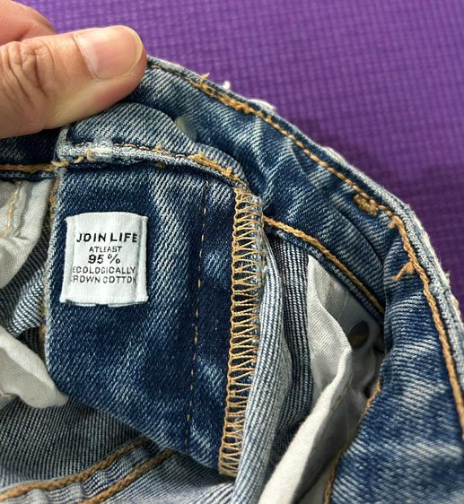 🌈👖กางเกงยีนส์ แบรนด์ Zara(ซาร่า)แท้💯 Made in pakistan👉แบรนด์ดัง💯🌈 รูปที่ 9