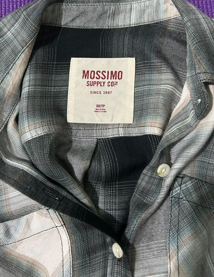 🌈 เสื้อเชิ้ตแขนยาว ลายสก็อต แบรนด์ Mossimo แท้💯🌈 รูปที่ 6