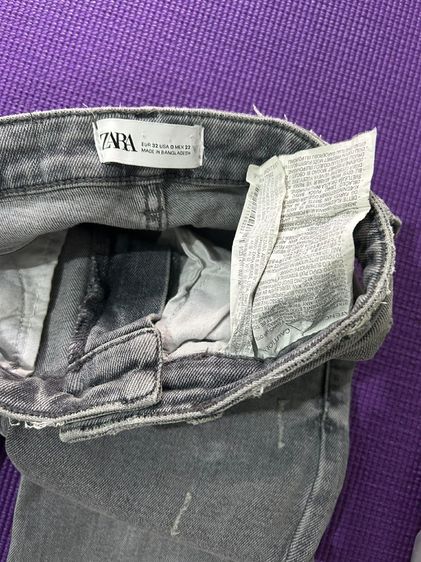 🌈👖กางเกงยีนส์ แบรนด์ Zara(ซาร่า)แท้💯 Made in bangladesh👉แบรนด์ดัง💯🌈 รูปที่ 8