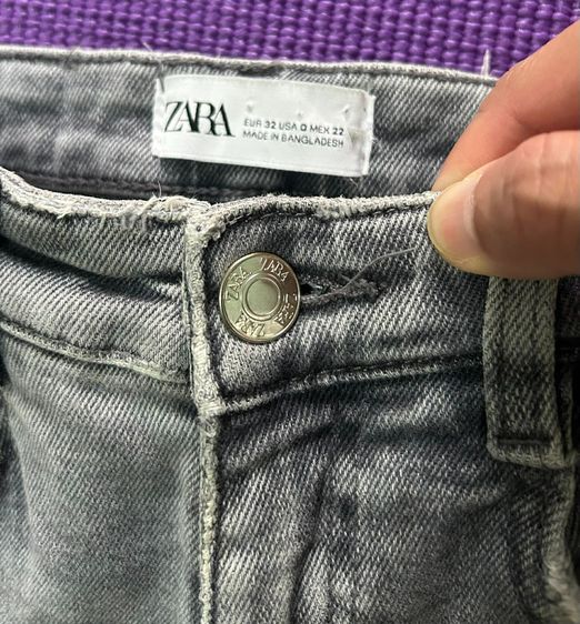 🌈👖กางเกงยีนส์ แบรนด์ Zara(ซาร่า)แท้💯 Made in bangladesh👉แบรนด์ดัง💯🌈 รูปที่ 7