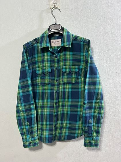 🌈 เสื้อเชิ้ตแขนยาว ลายสก็อต แบรนด์แท้💯🌈 รูปที่ 2