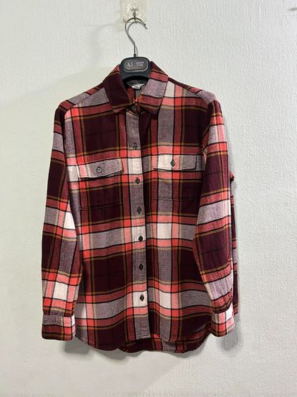 ❌หมด❌🌈 เสื้อเชิ้ตแขนยาว ลายสก็อต แบรนด์ Old Navy(โอลด์ เนวี)แท้💯🌈