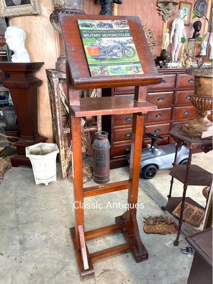 สแตนไม้ วางเมนูเก่าสะสม รูปที่ 2