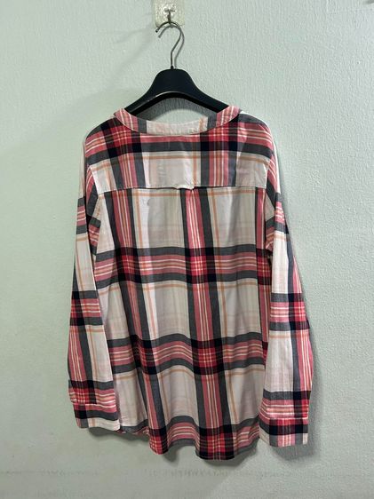 🌈 เสื้อเชิ้ตแขนยาว ลายสก็อต แบรนด์ Croft Barrow(ครอฟท์แอนด์บาร์โรว์) แท้💯🌈 รูปที่ 4