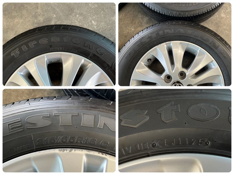 ✨ล้อแม็ก 5รู114✨Toyota Revo ขอบ 16 พร้อมยาง 215-65-16 Dunlop🌟ปลายปี 23🌟 รูปที่ 7