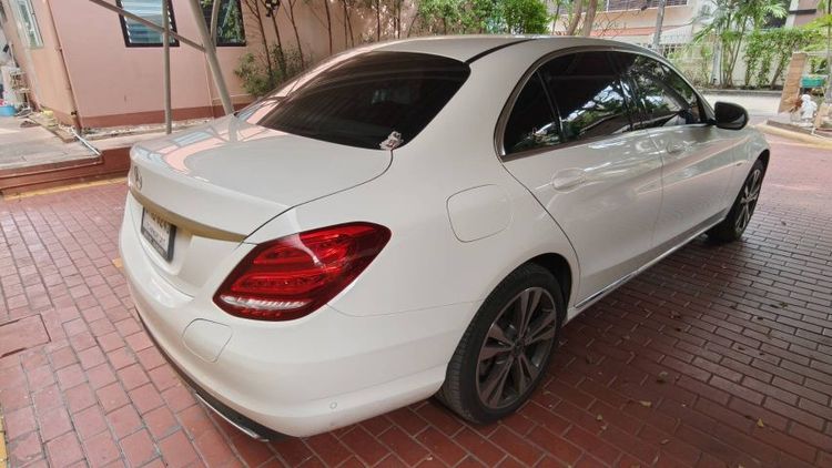 Mercedes-Benz C-Class 2017 C350 Sedan ไฮบริด เกียร์อัตโนมัติ ขาว รูปที่ 4