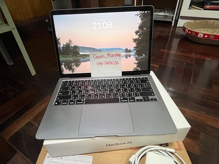 Apple ไม่ใช่ 8 กิกะไบต์ แมค โอเอส USB MacBook Air M1 13-inch 2020, Space Gray (8 GB RAM-256 GB SSD)