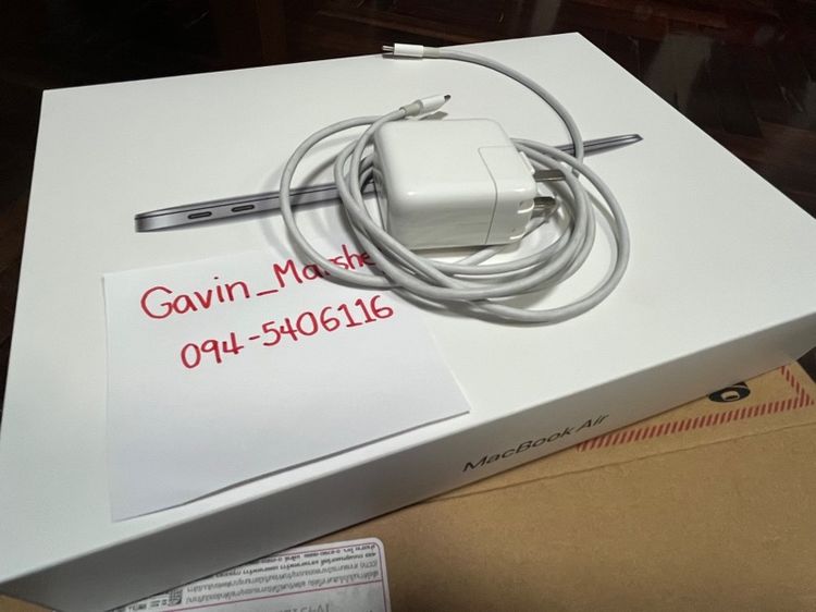 MacBook Air M1 13-inch 2020, Space Gray (8 GB RAM-256 GB SSD) รูปที่ 9