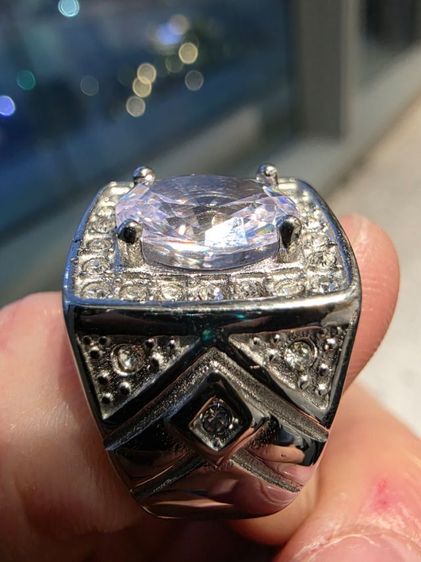 แหวนเพชร สวยเก่าเก็บ หายาก รุ่นเก่า สวยขายตามสภาพ พร้อมส่งครับ เบอร์ 9 ขนาดมาตรฐาน รูปที่ 7