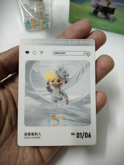 ของสะสม น้อง DREAM BOY-FOR GREATNESS เปิดแล้วได้ STAR CHASER สถาพใหม่  รูปที่ 6