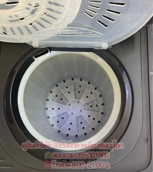เครื่องซักผ้า 2 ถัง  ยี่ห้อ Samsung ขนาด 16 kg สภาพดี รูปที่ 4
