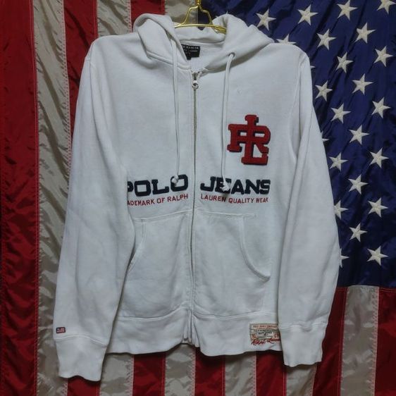 สเว็ตเตอร์มีฮู้ด Polo🇺🇲Ralph Lauren สภาพสวย รูปที่ 2