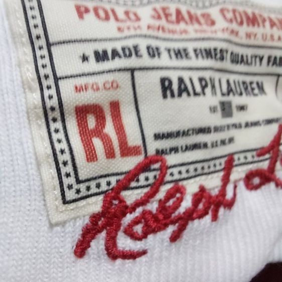 สเว็ตเตอร์มีฮู้ด Polo🇺🇲Ralph Lauren สภาพสวย รูปที่ 9