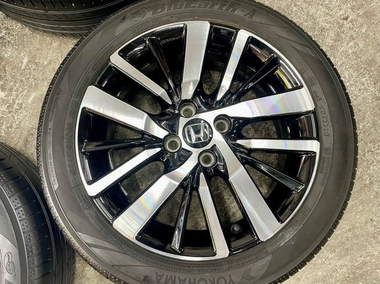 ล้อแม็ก HONDA CITY RS ขอบ 16” สีเดิม แถมยาง YOKOHAMA 185-55R16 ปี 20 รูปที่ 5