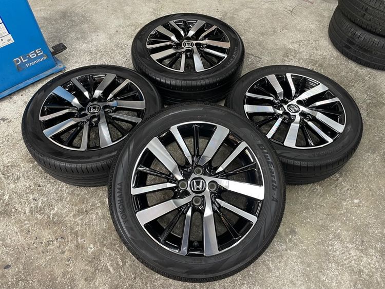 ล้อแม็ก HONDA CITY RS ขอบ 16” สีเดิม แถมยาง YOKOHAMA 185-55R16 ปี 20 รูปที่ 2