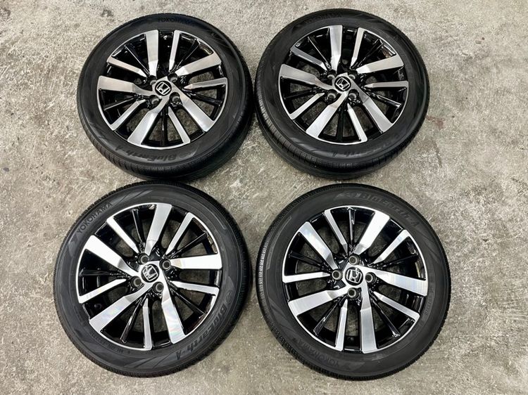 ล้อแม็ก HONDA CITY RS ขอบ 16” สีเดิม แถมยาง YOKOHAMA 185-55R16 ปี 20 รูปที่ 3