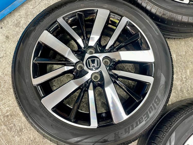 ล้อแม็ก HONDA CITY RS ขอบ 16” สีเดิม แถมยาง YOKOHAMA 185-55R16 ปี 20 รูปที่ 6