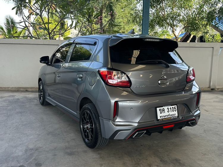 Mitsubishi Mirage 2022 1.2 GLX Sedan เบนซิน ไม่ติดแก๊ส เกียร์อัตโนมัติ เทา รูปที่ 4