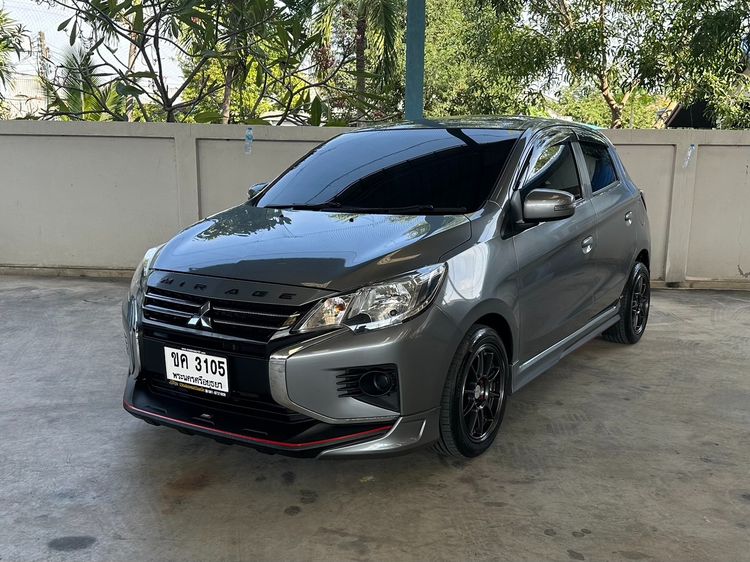 รถ Mitsubishi Mirage 1.2 GLX สี เทา