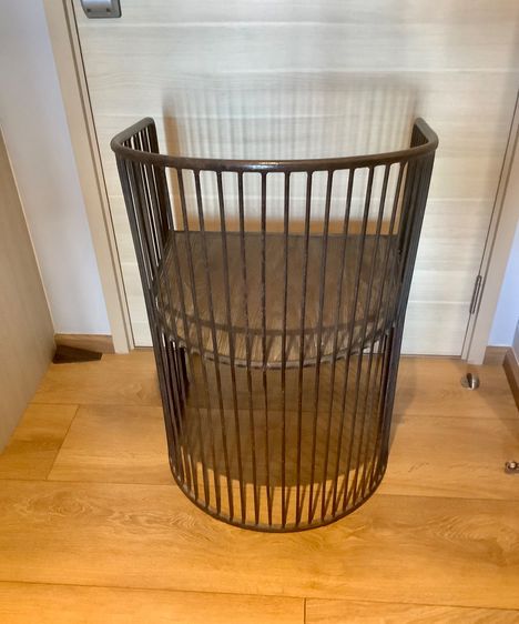 เก้าอี้วินเทจ เก้าอี้สไตล์ลอฟท์ เก้าอี้เหล็กloft สภาพดี รูปที่ 3