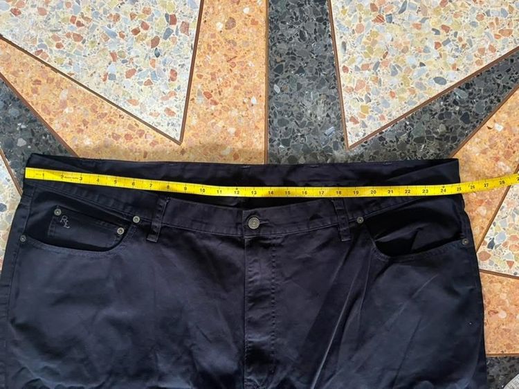 🔰Polo Ralph Lauren 🐎  -Super black เอว49-50 รูปที่ 7