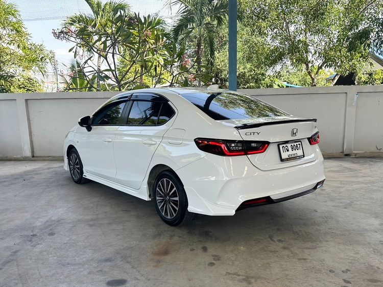 Honda City 2024 1.0 S Sedan เบนซิน ไม่ติดแก๊ส เกียร์อัตโนมัติ ขาว รูปที่ 4