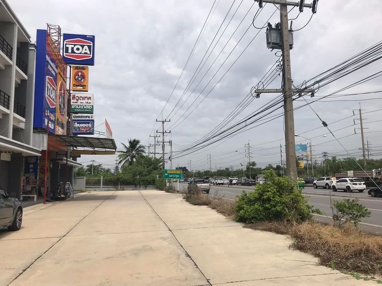 อาคารพาณิชย์ให้เช่า 4.5 ชั้น สาย8 ขุนแก้ว นครชัยศรี  ทำเลดี ติดถนนใหญ่ รูปที่ 3