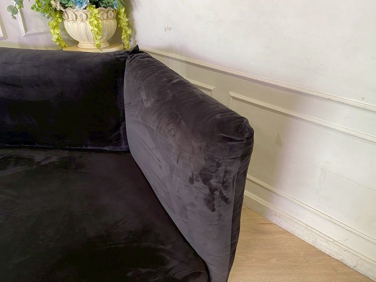 โซฟา 3 ที่นั่ง เบาะผ้า สีเทา สไตล์อิตาลี ยี่ห้อ Standard รูปที่ 7