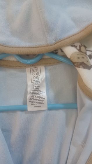 เสื้อคลุมอาบน้ำเสื้อคลุมกันหนาว สำหรับเด็ก 0-9 เดือน รูปที่ 2