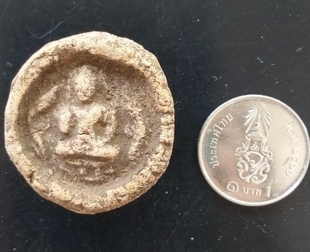 พระถ้ำเสือปางปฐมเทสนา กรุเขาทำเทียม อู่ทอง สุพรรณบุรี รูปที่ 4