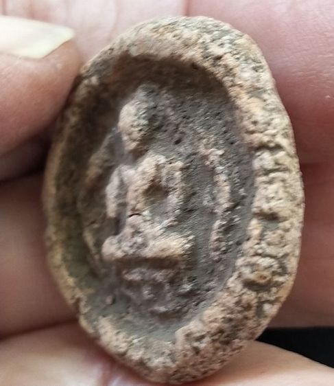 พระถ้ำเสือปางปฐมเทสนา กรุเขาทำเทียม อู่ทอง สุพรรณบุรี รูปที่ 5