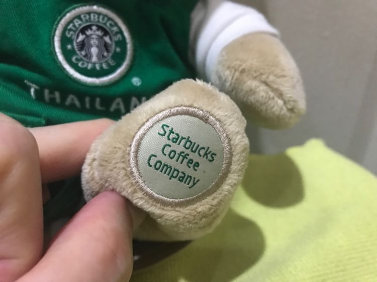 Starbucks แท้ ตุ๊กตาหมี Thailand สภาพดี รูปที่ 8