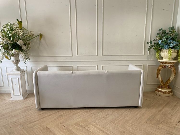 โซฟา 3 ที่นั่ง เบาะผ้า สีเทา (สินค้าใหม่)  รูปที่ 4