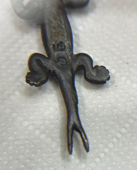 พญาจิ้งจกเรียกทรัพย์ รุ่น 7 เนื้อทองแดง หลวงปู่หลิว วัดไร่แตงทอง ปี 2537 รูปที่ 6