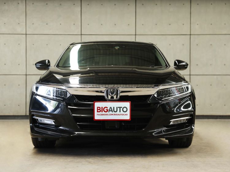 Honda Accord 2020 2.0 Hybrid Tech Sedan ไฮบริด ไม่ติดแก๊ส เกียร์อัตโนมัติ ดำ รูปที่ 4