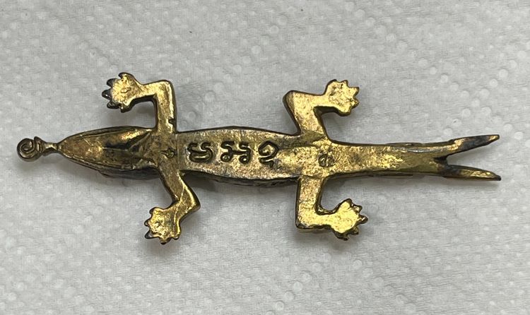 พญาจิ้งจกเรียกทรัพย์ รุ่น 6 เนื้อทองแดง หลวงปู่หลิว วัดไร่แตงทอง ปี 2536 รูปที่ 4