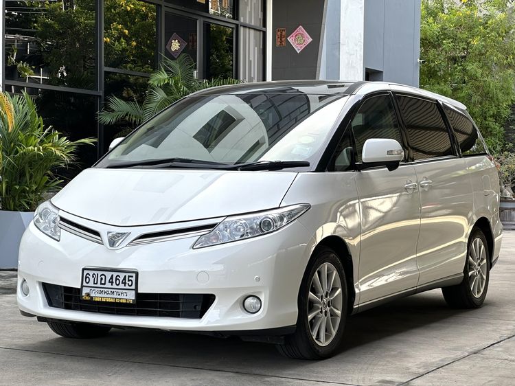 Toyota Estima 2014 2.4 G เบนซิน ขาว รูปที่ 2