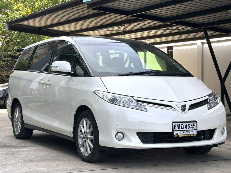 Toyota Estima 2014 2.4 G เบนซิน ขาว รูปที่ 3